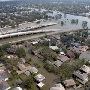 New Orleans, LA--Aerial views of damage caused from Hurricane Katrina the day after the  hurricane hit August 30, 2005.

Photo by Jocelyn Augustino/FEMA