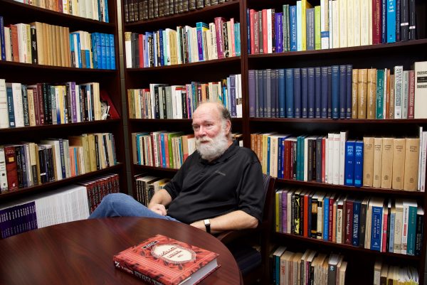 John Reeves with books