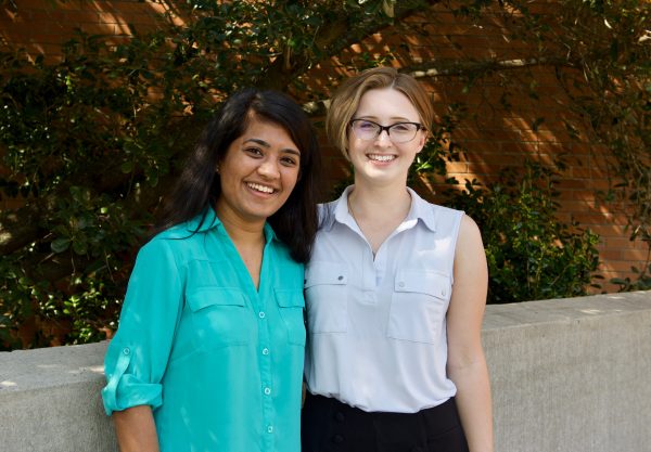 Campus Directors Sahithi Meduri and Janessa Schwallie