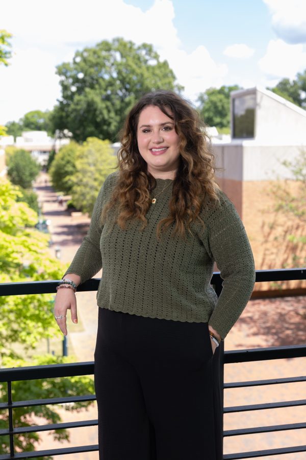 Gabie Stanfield on UNC Charlotte's campus