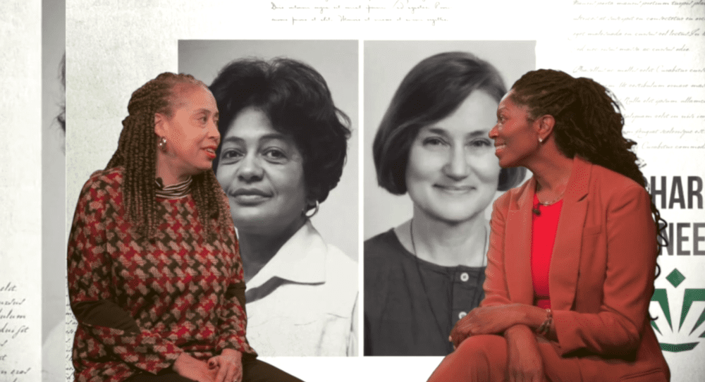 A still from the WGST 40th anniversary documentary by J. Joy Davis, Ph.D.