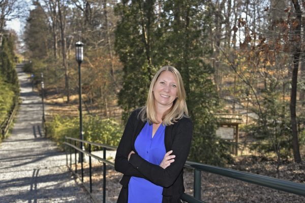 Colleen Hammelman on campus at UNC Charlotte.