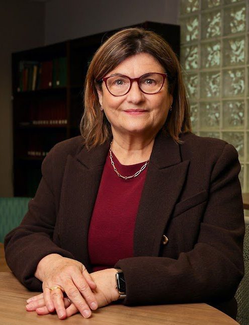Pilar Blitvich poses for a headshot to celebrate becoming a Chancellor's Professor.