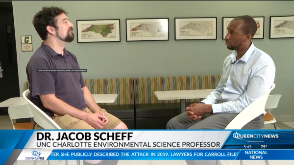Jacob (Jack) Scheff joins Queen City News to discuss the environmental impact of data centers